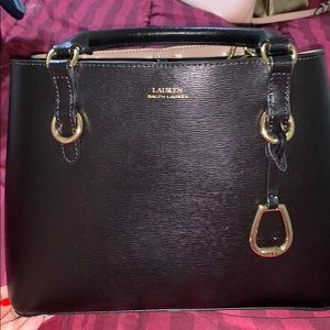 Ralph Lauren small elbow tote